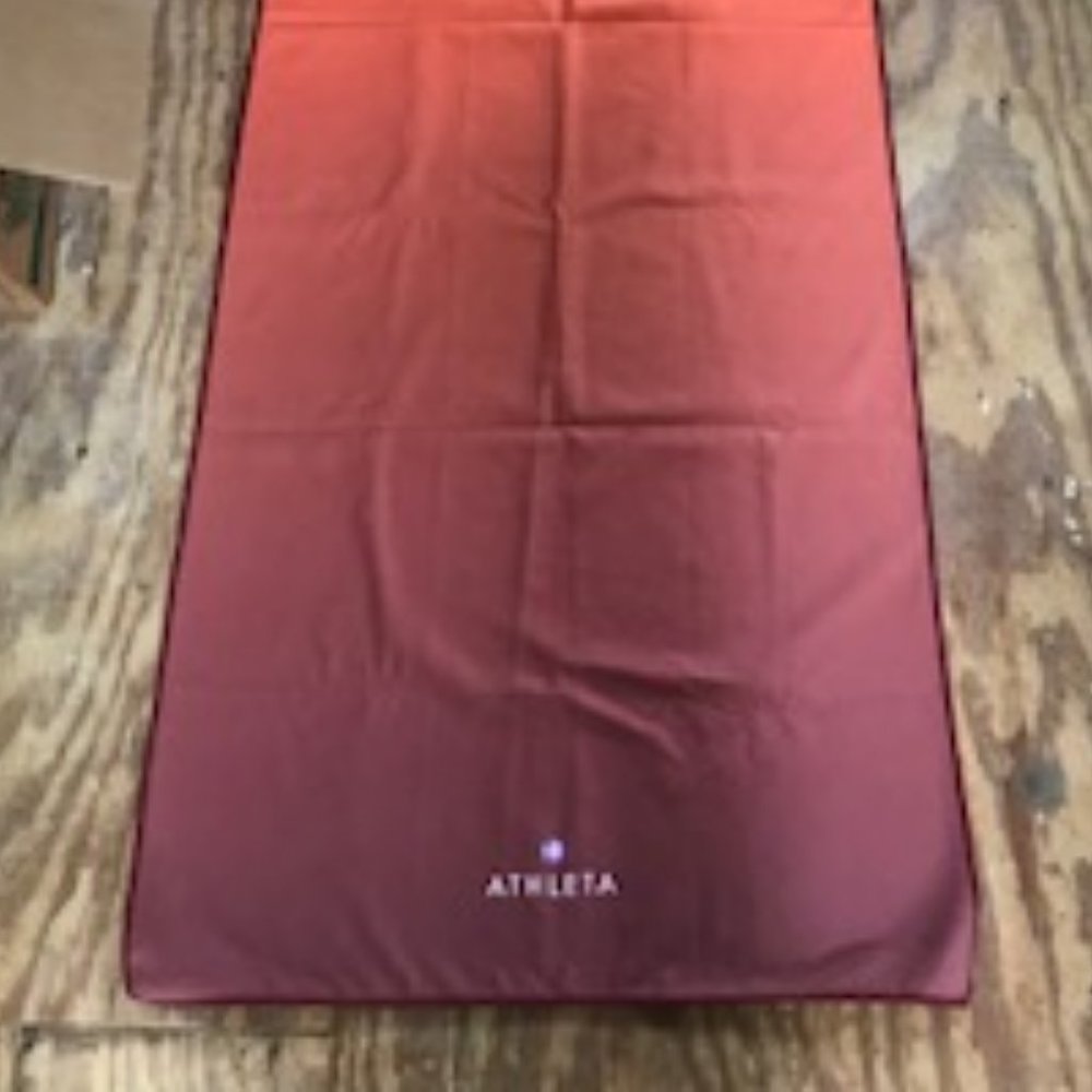 Manduka for Athleta yoga mat towel